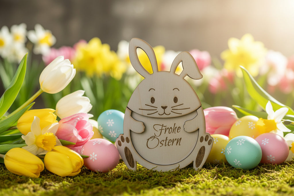 Osterhase Geschenkbox Frohe Ostern