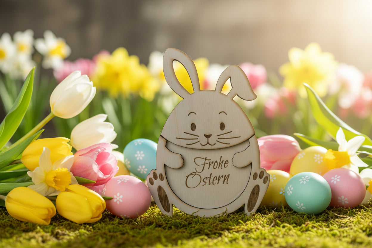 Osterhase Geschenkbox Frohe Ostern