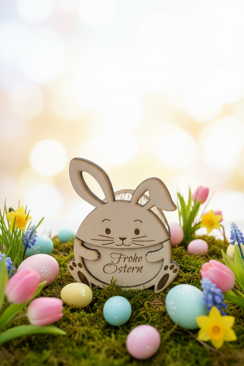 Osterhase Geschenkbox Frohe Ostern