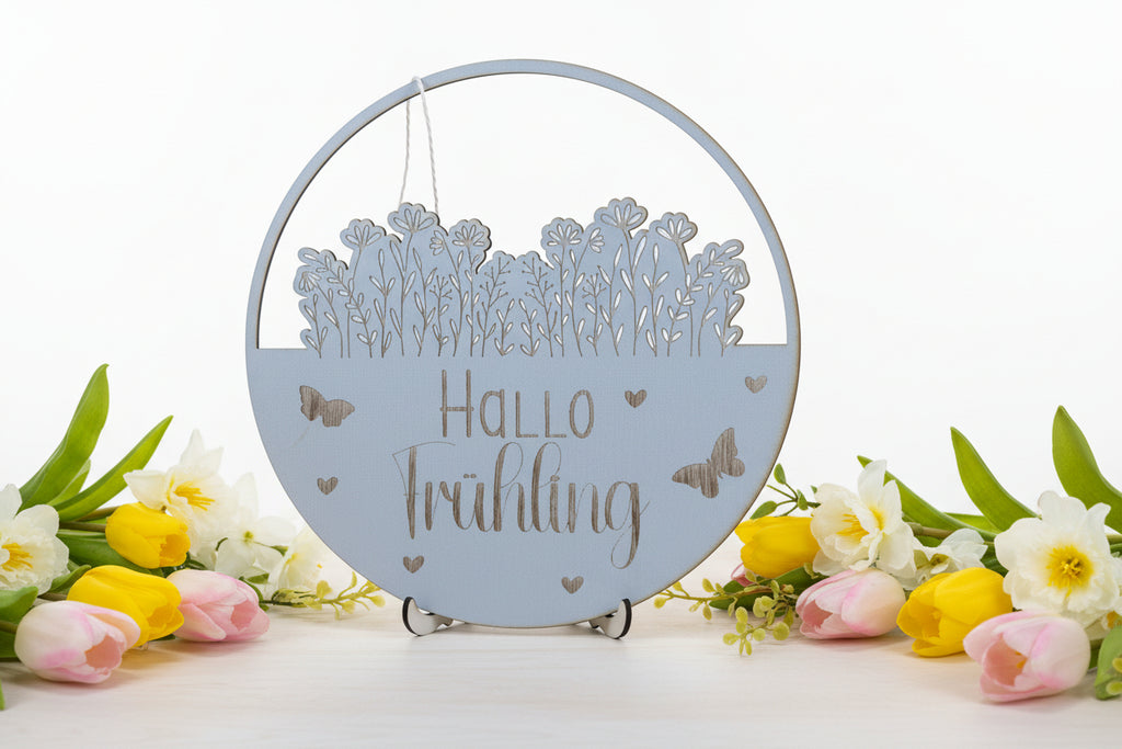 Wandaufhänger „Hallo Frühling“