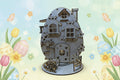 Oster-Dekohaus in Ei-Form