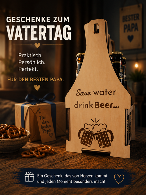Bierträger aus Holz