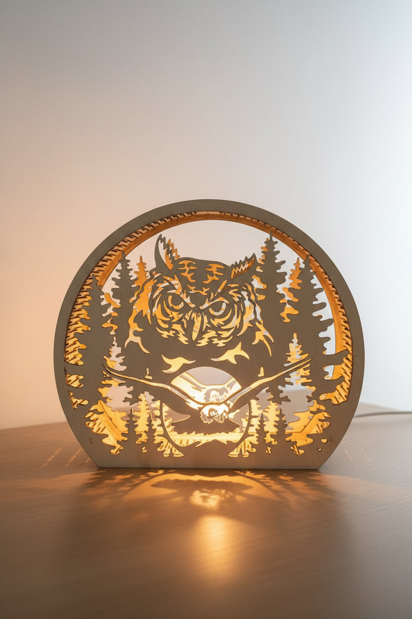 LED Holz Lampen