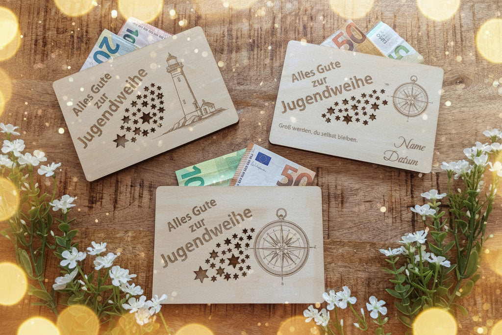 Jugendweihe Geschenkkarten