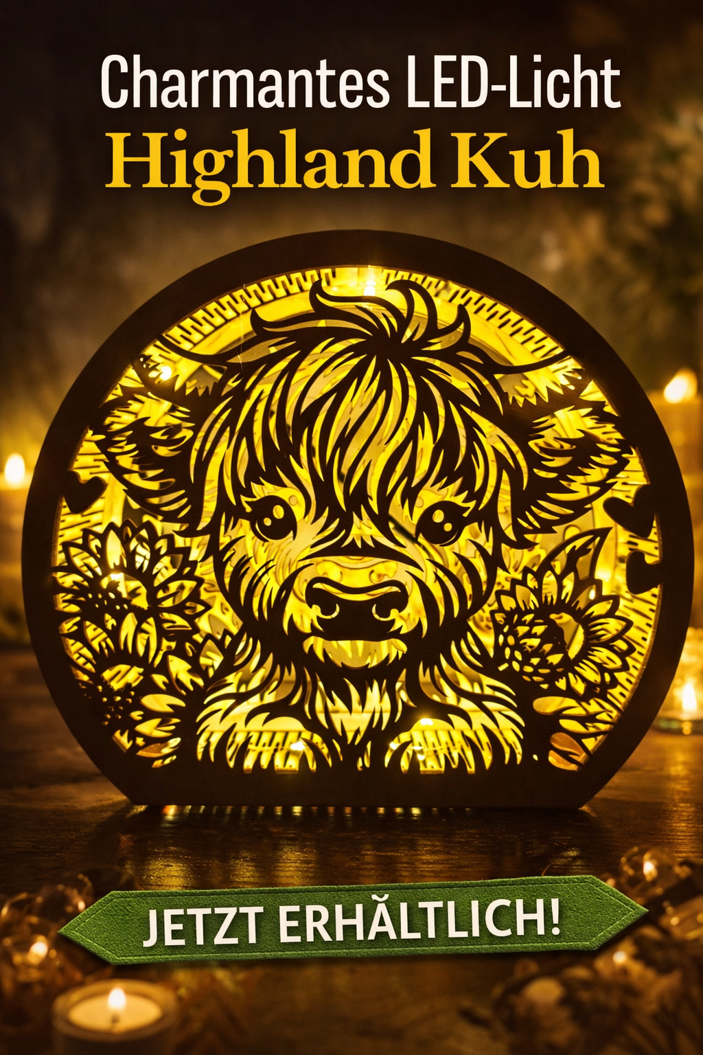 LED Holz Lampen
