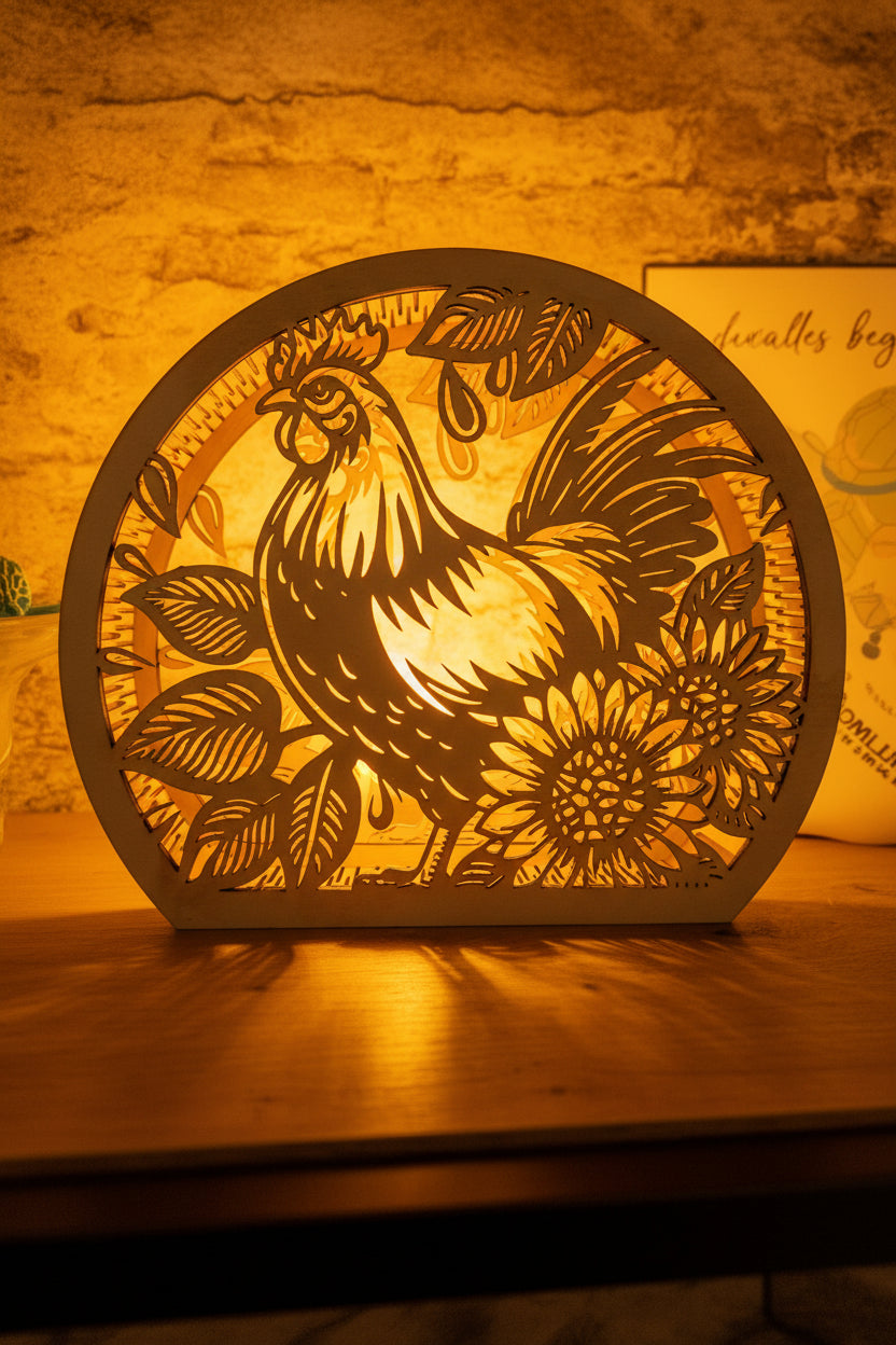 LED Holz Lampen